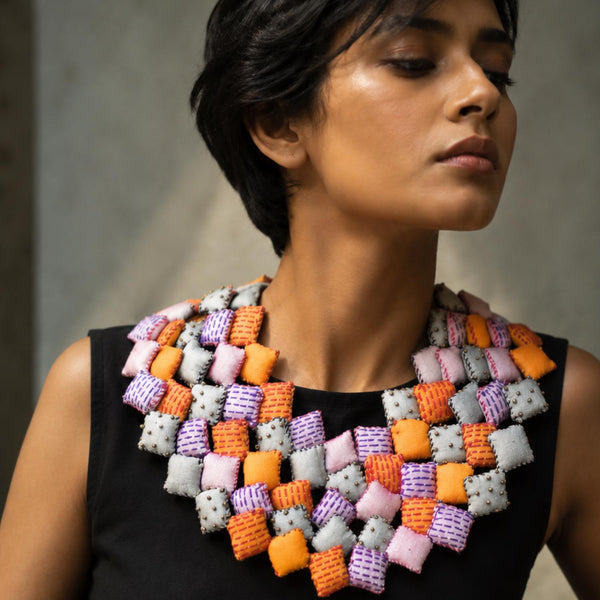 Tejaswini collar Neckpiece - TJ-NP18