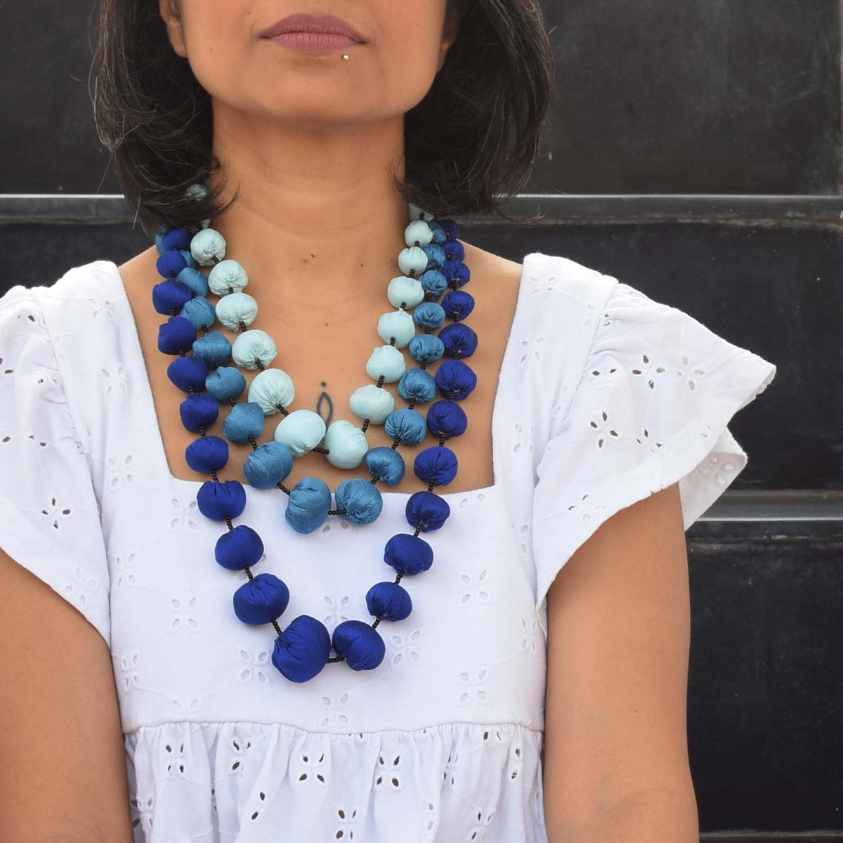 Aditi Neckpiece-Blue AD-N1