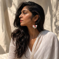 Bulbul hoops- White - BUL-E1