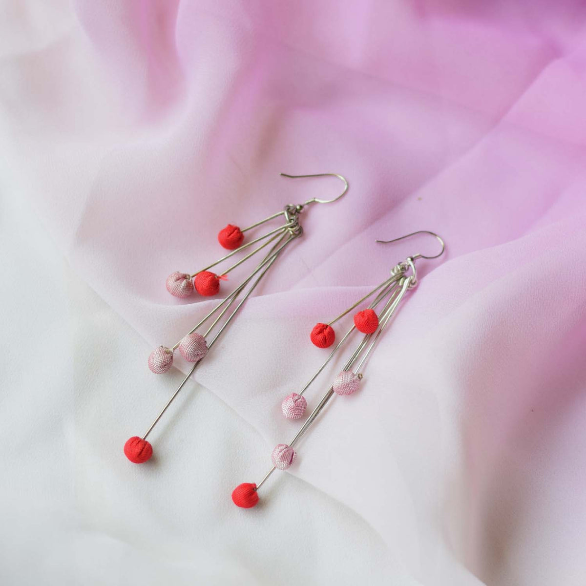 Aabha 6 line  earrings- ABH6-E1