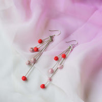 Aabha 6 line  earrings- ABH6-E1