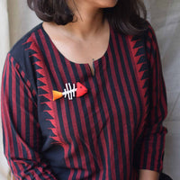 Pabda Brooch- PB-BR01