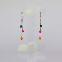 Aabha 3 line Short earrings- ABH3-SH-E2