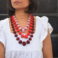 Aditi Neckpiece-Red AD-N2