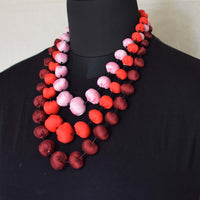 Aditi Neckpiece-Red AD-N2