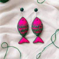 Rui Earrings- Pink