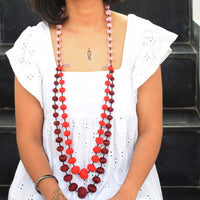 Aditi Neckpiece-Red AD-N2