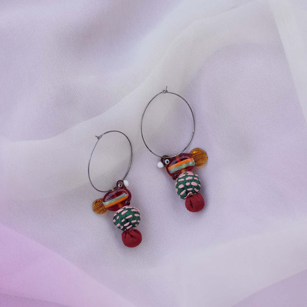 Moyna hoops Earrings - MY-E302