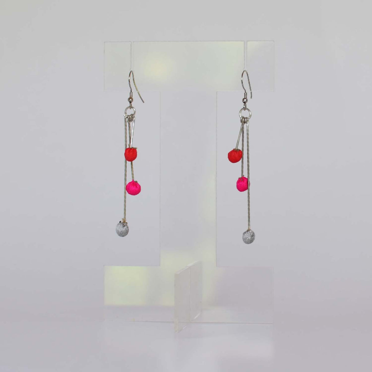 Aabha 3 line Short earrings- ABH3-SH-E3