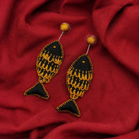 Rui Earrings- Black