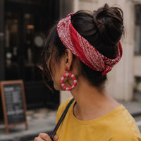 Khushi Big Round Stud earrings KHU/B-E3