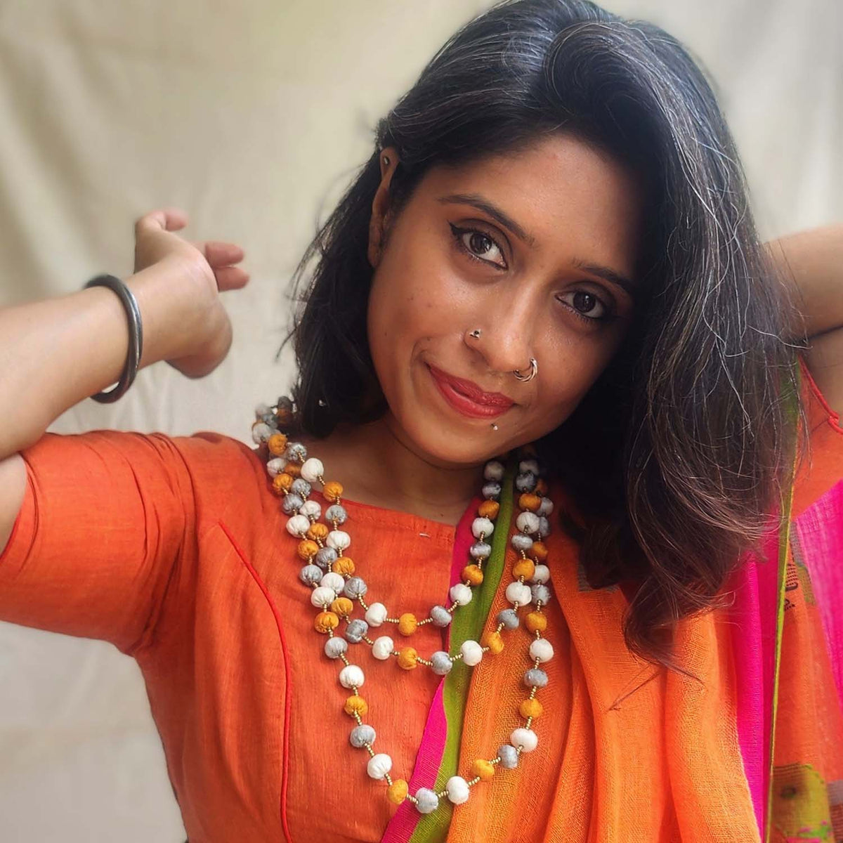 Kamala 3 strings Neckpiece - KA3-NP42