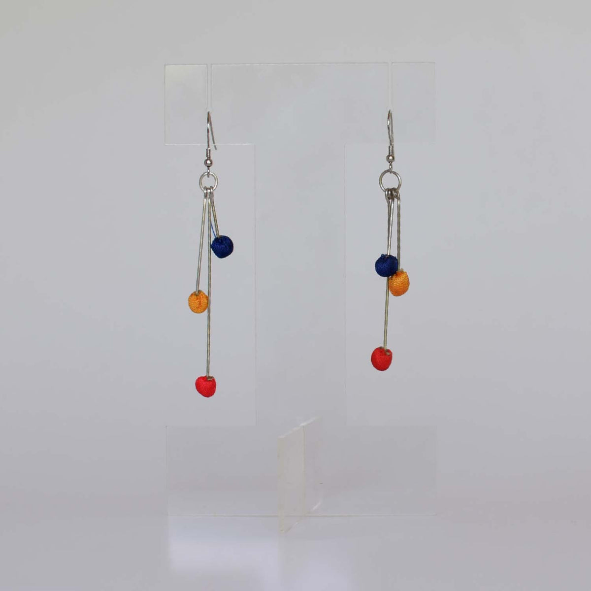 Aabha 3 line Short earrings- ABH3-SH-E4