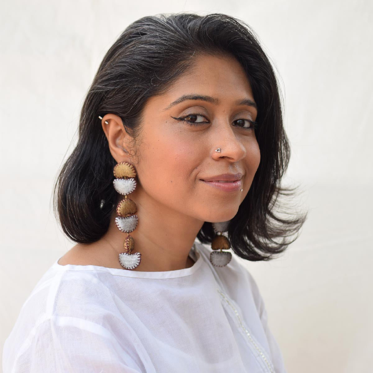 Kimaya long Stud Earrings KI-L-E04
