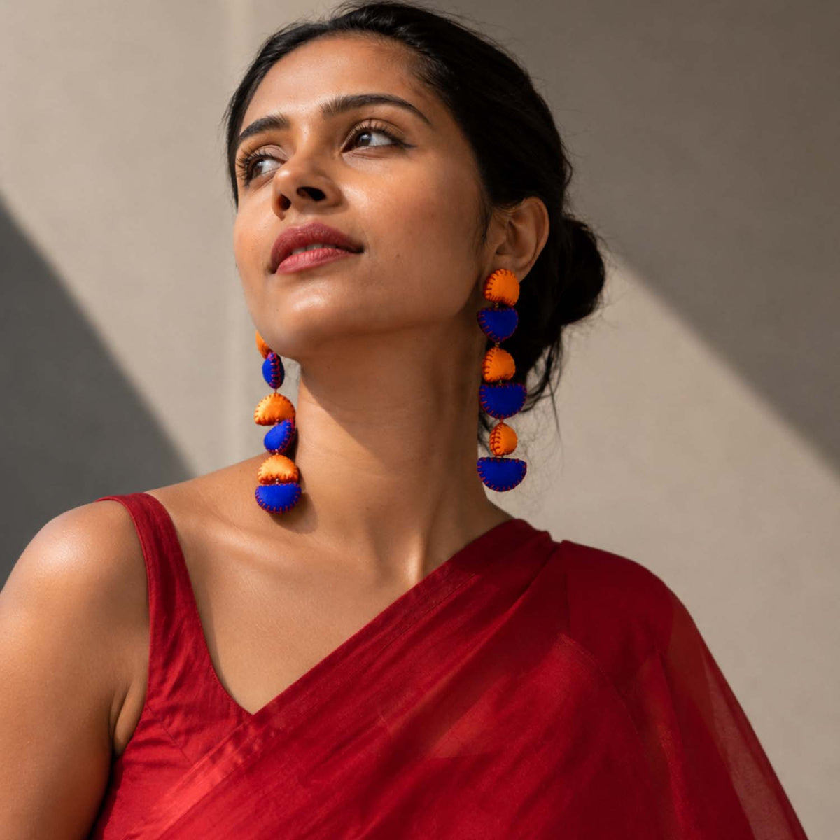Kimaya Long Stud Earrings KI-E07
