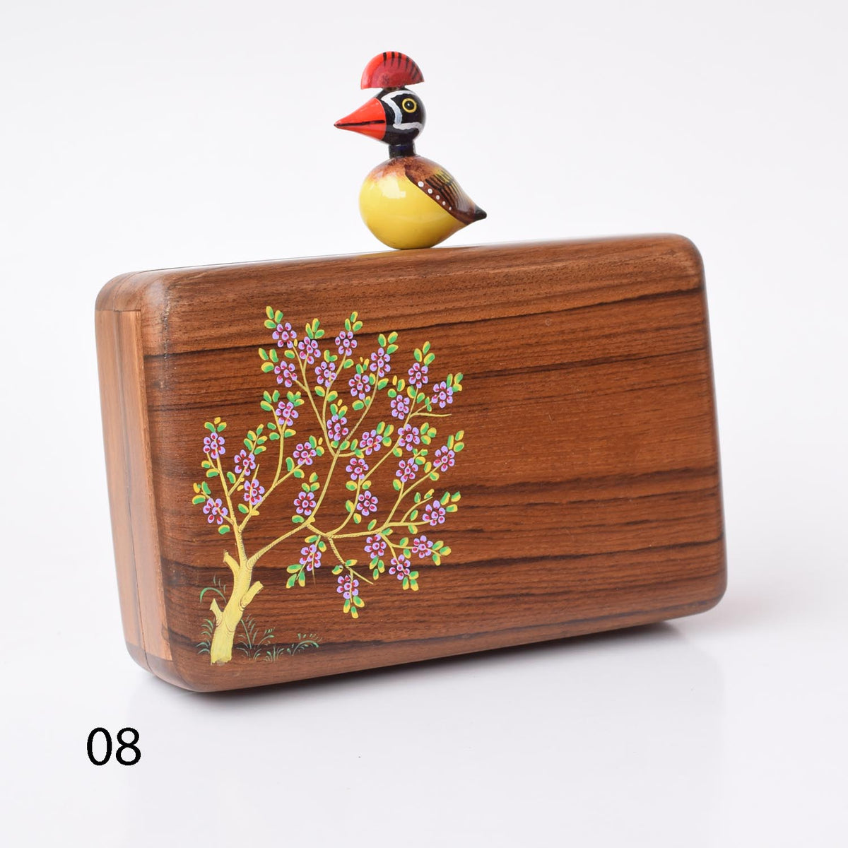 Kakoli wooden clutch- KO-B8