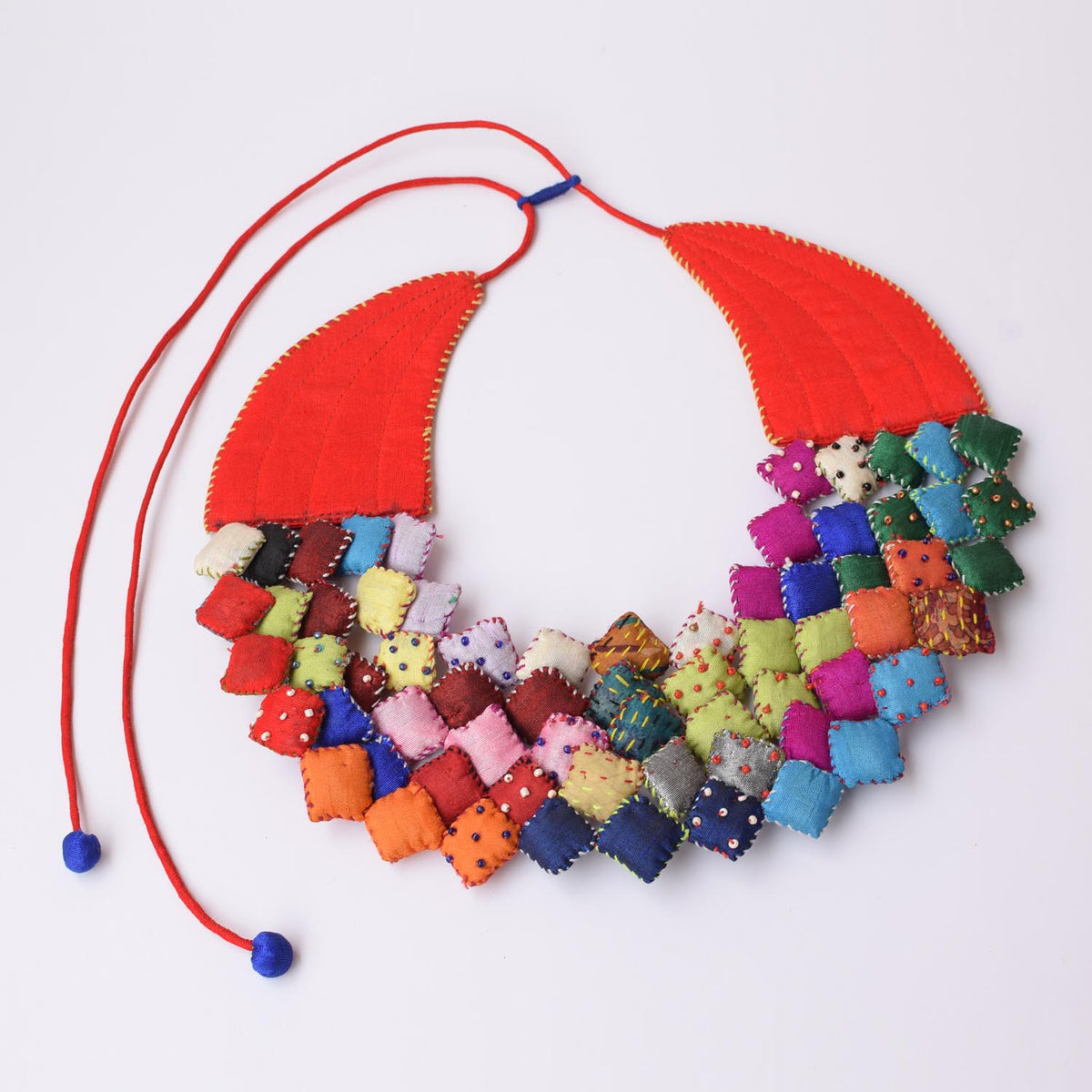 Tejaswini Red Multicolor-008
