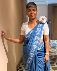 Phoolwanti Twirl- White