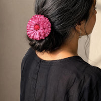 Phoolwanti Bun pin- Baby pink 005