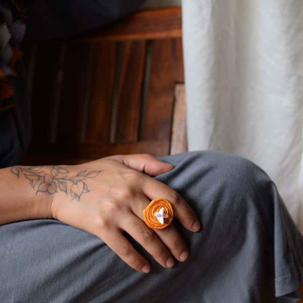 Mini Rangoli finger ring -MRN-R1