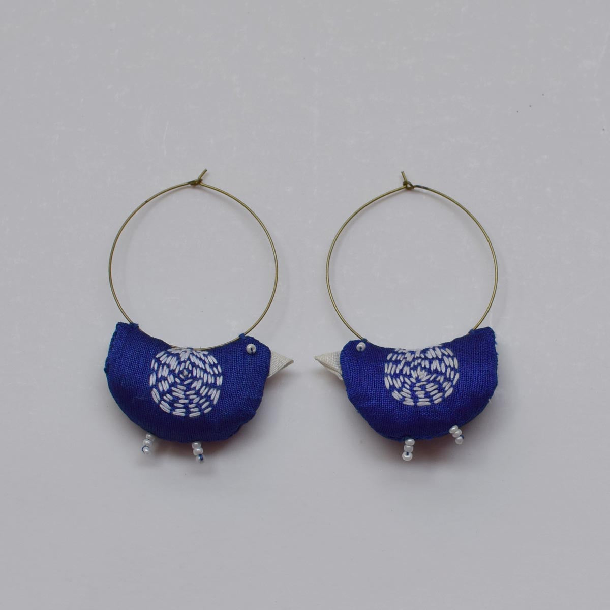 Bulbul hoops -Blue- BU-E3