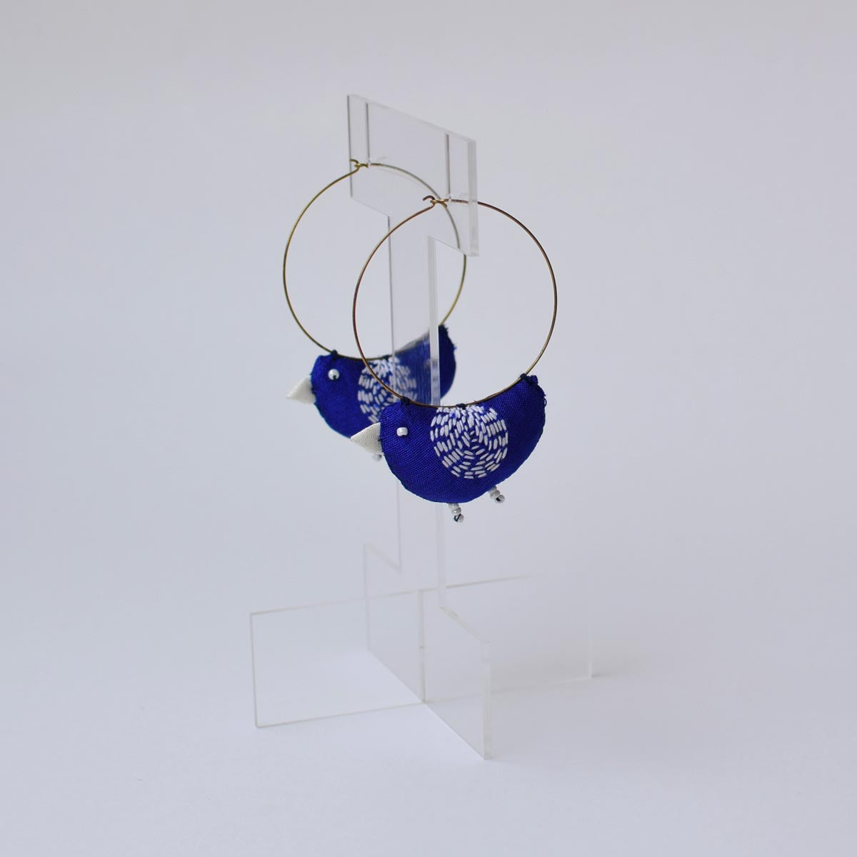 Bulbul hoops -Blue- BU-E3