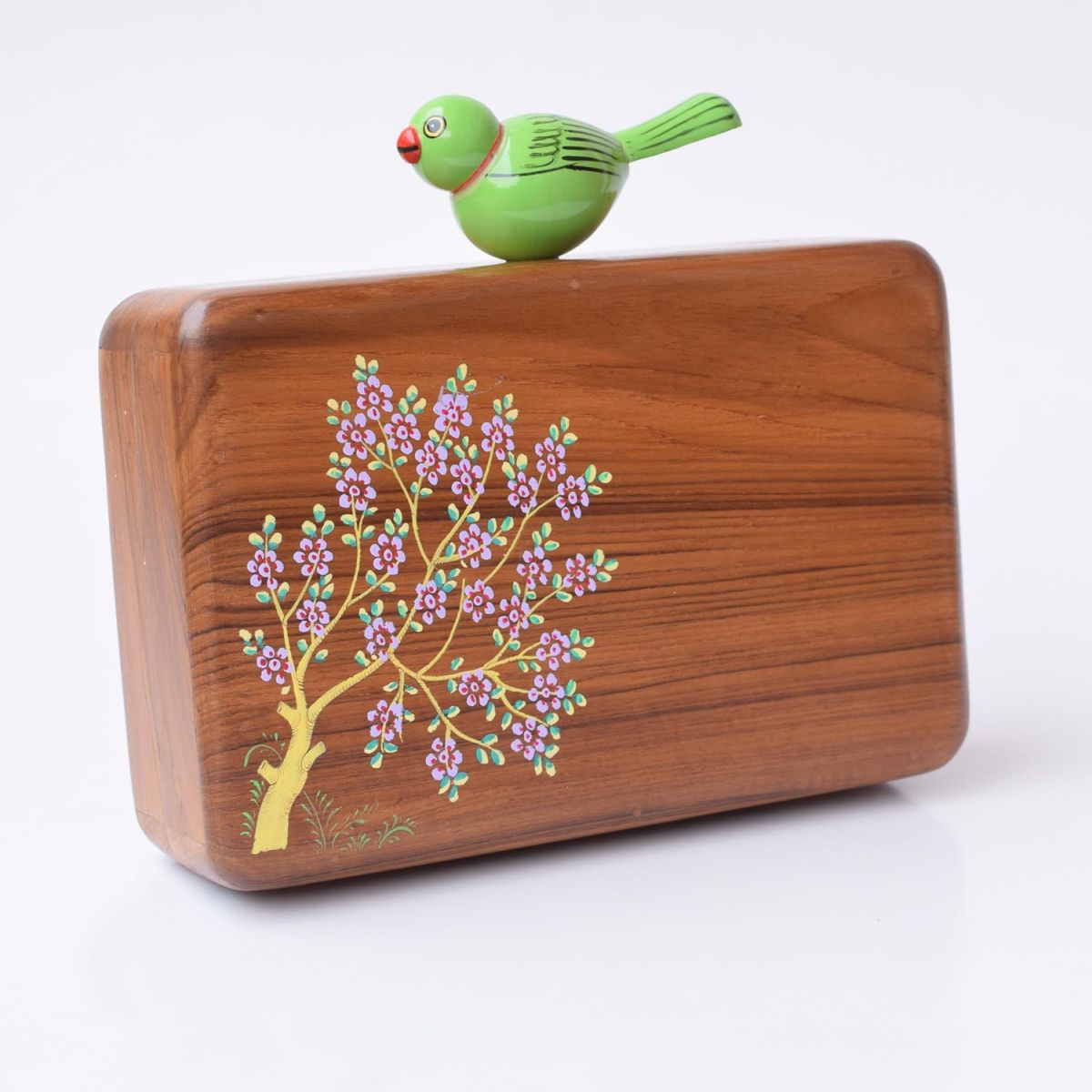 Kakoli wooden clutch - KO-B11