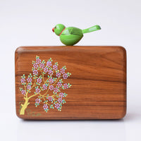 Kakoli wooden clutch - KO-B11