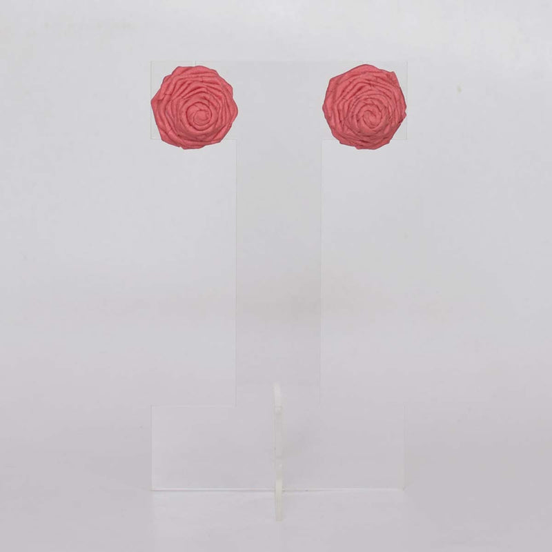 Rosy Stud Earrings in Dusty Rose RO-E04