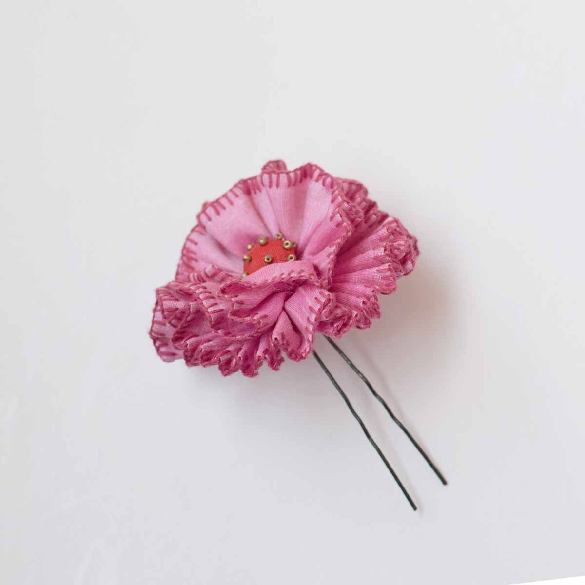 Phoolwanti Bun pin- Baby pink 005